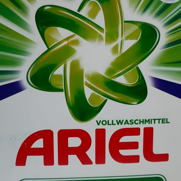Ariel detergent praf pentru haine albe pentru 130 de spălări