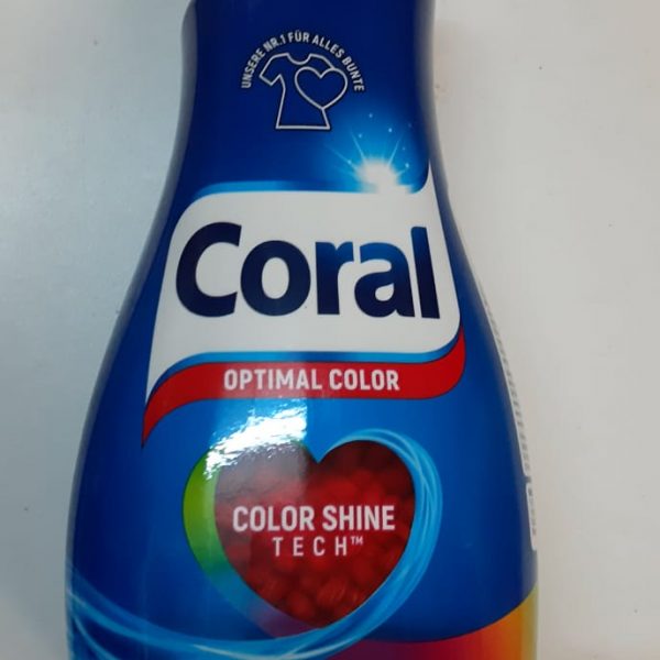 Coral detergent lichid pentru haine colorate 22 de spălări