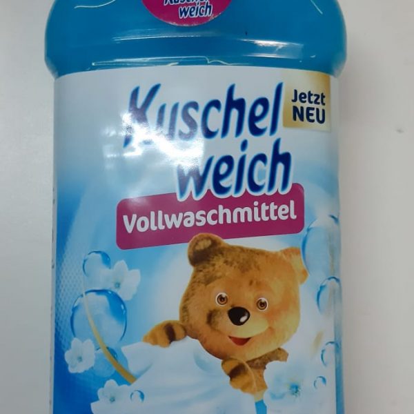 Kuschelweich detergent lichid pentru haine albe cu balsam 18 spălari
