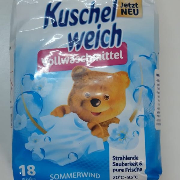 Kuschelweich detergent pentru haine albe 18 spălări