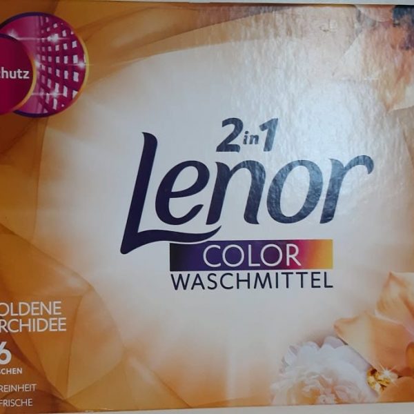Lenor 2in 1 detergent cu balsam pentru haine colorate 16 utilizări