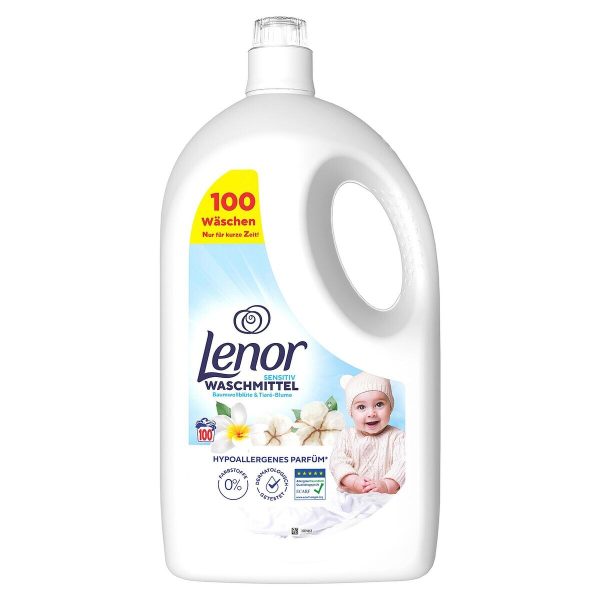 Lenor SENZITIV detergent lichid 100 spalari