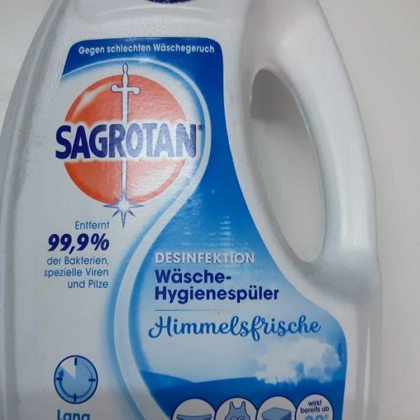 Sagrotan solutie dezinfectanta  de bacterii ptr textile , lenjerii ,lenjerii de pat etc cu miros placut 1.5 l