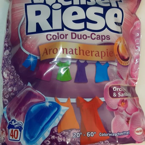 Weiser Riese capsule pentru haine colorate 40 de capsule