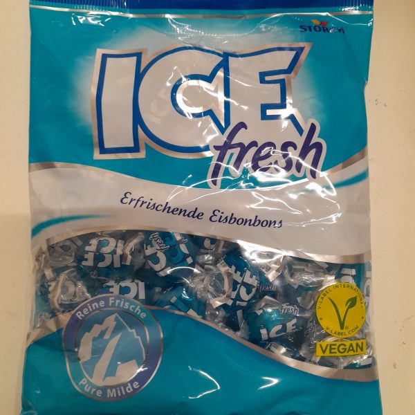Ice fresh storck bomboane mentolate 375 gr