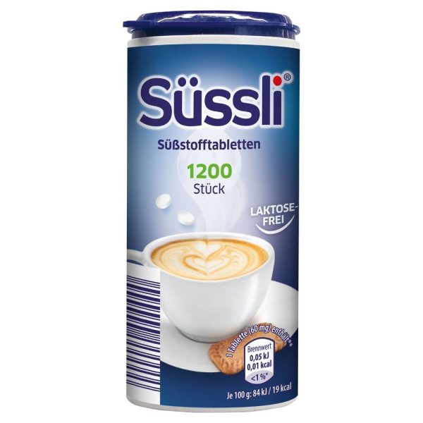 Süssli zaharina 1200 tablete