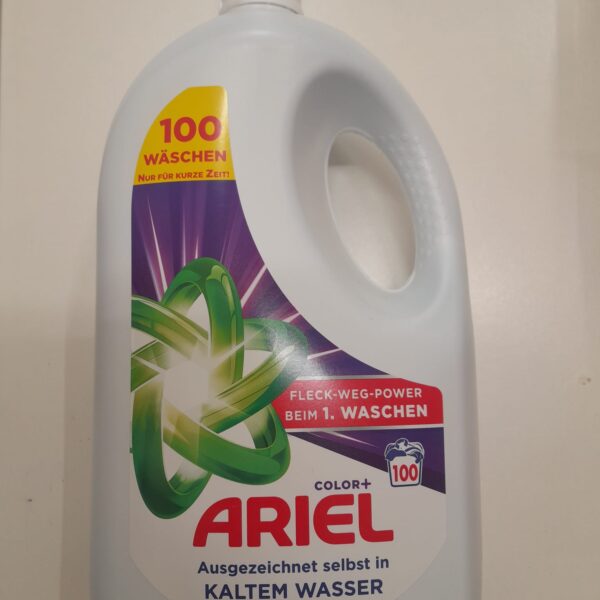 Ariel lichid pentru haine colorate pentru 100 spalari 5L