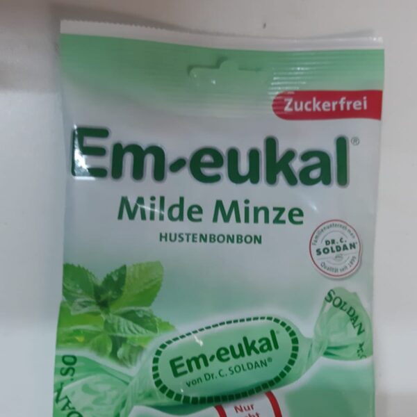 Bomboane Em-eukal cu gust de menta fara zahar ideal si pentru diabetici