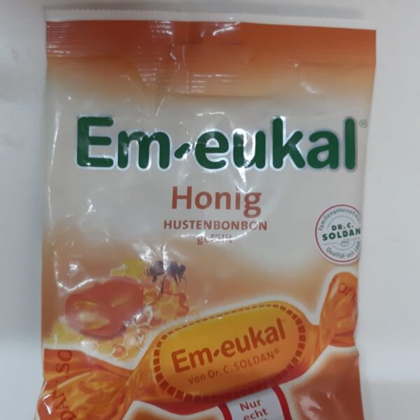 Bomboane Em-eukal cu gust de miere fara zahar ideal si pentru diabetici