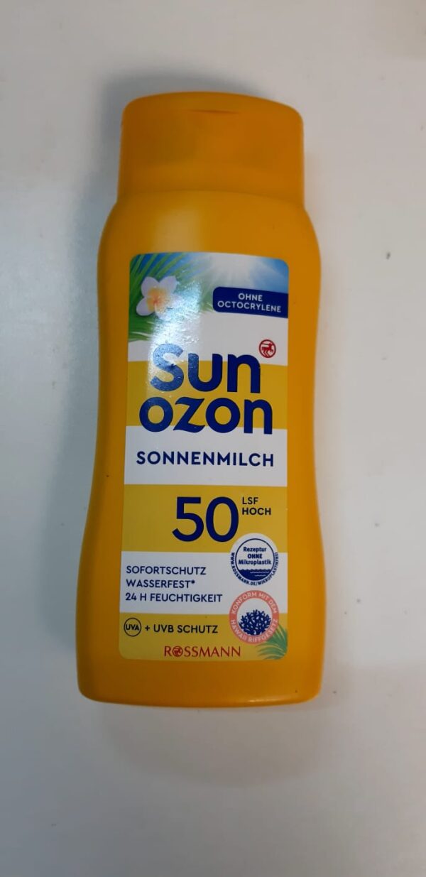 Sun Ozon Crema pentru protectie solara, 50 factori