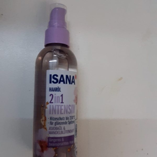 Isana 2 in 1 ulei de par si pentru protectia parului, 100ml