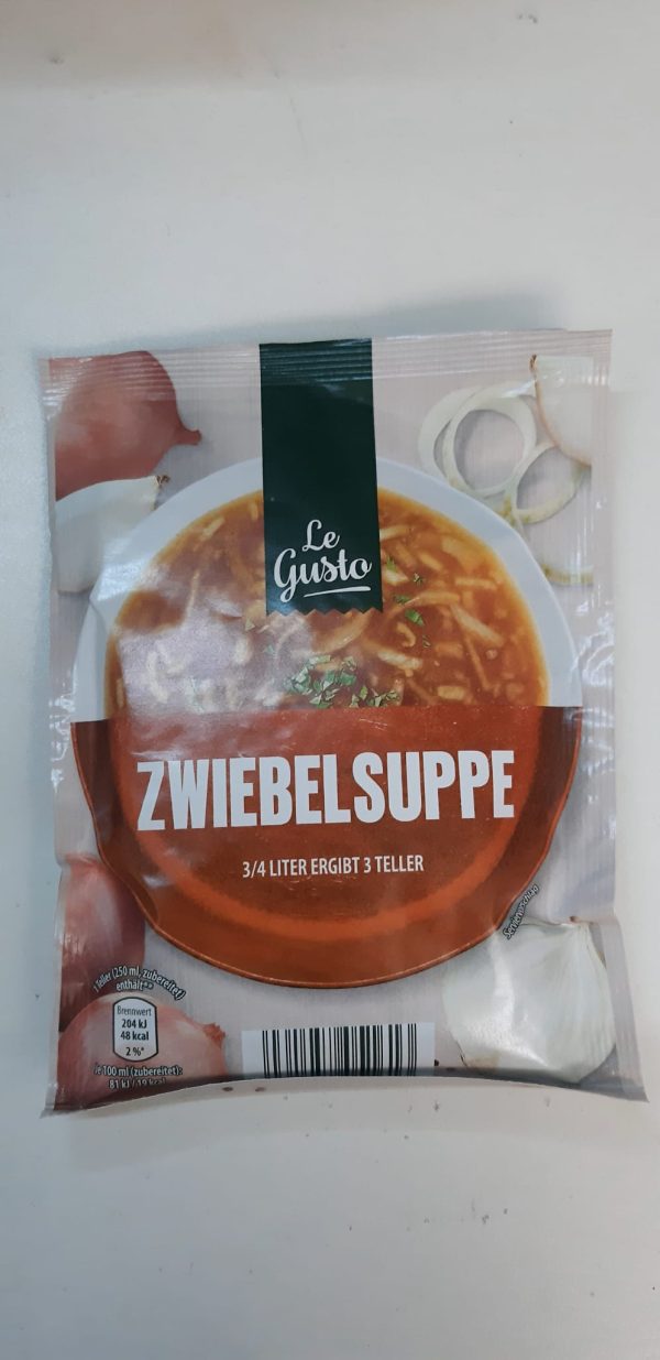 Supa de ceapa la plic