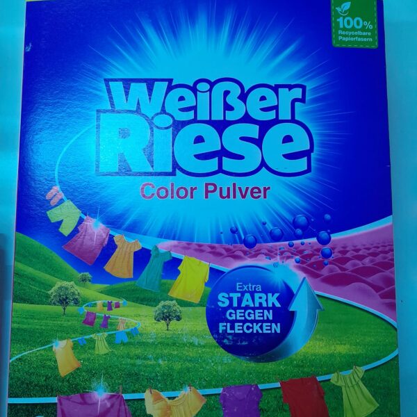Detergent praf weisser riese color pentru rufe colorate, 100 spalari, 5.5kg