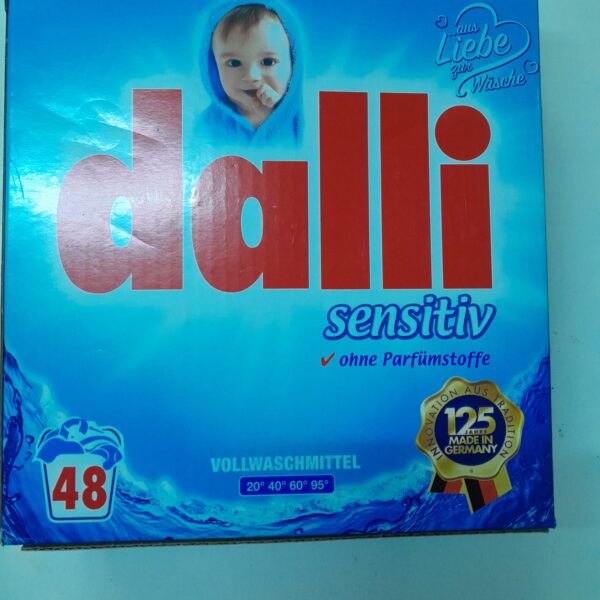 Dalli detergent praf pentru haine bebelusi, sensitiv, 48 de spalari