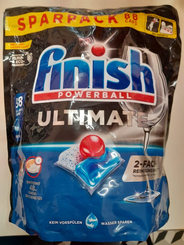 FINISH ultimate capsule  pentru masina spalat vase 88 buc