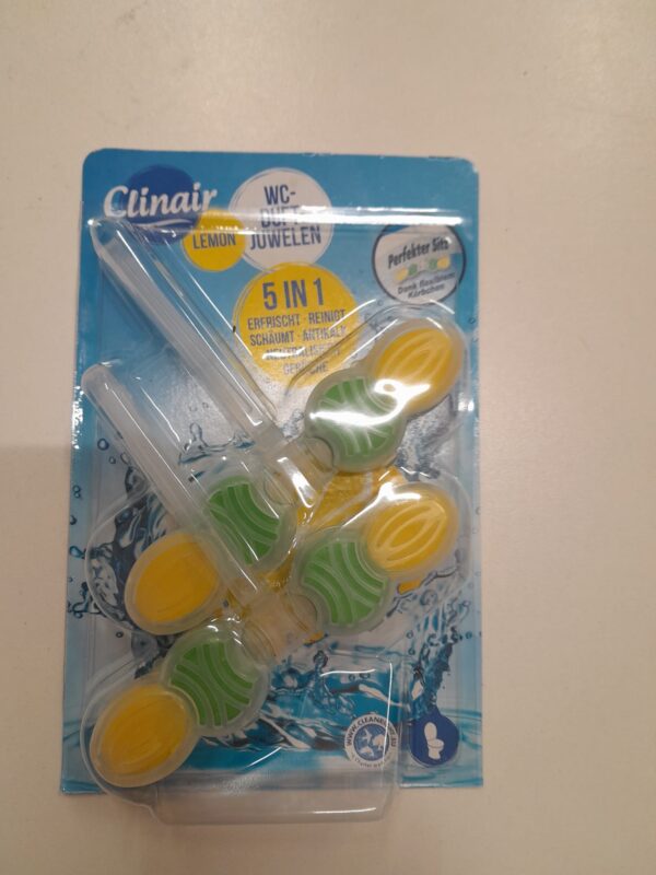 CLINAIR odorizant wc 5in 1 miros lamaie 2 buc