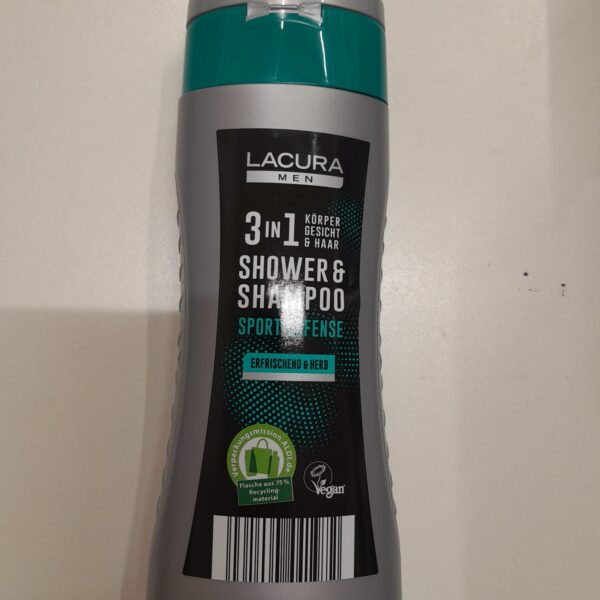 LACURA 3IN 1 gel dus pentru bărbați, 300 ml