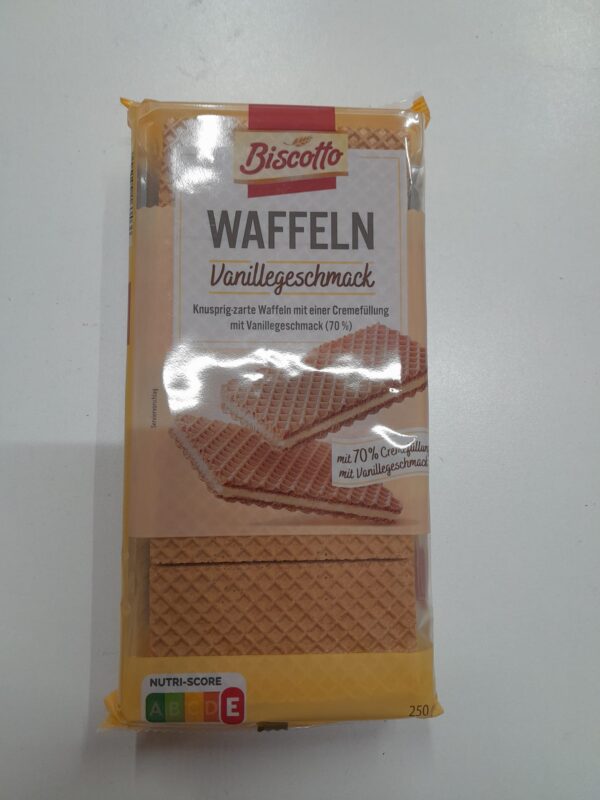 BISCOTTO napolitane cu vanilie, 250gr