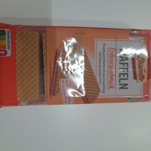 BISCOTTO napolitane cu căpșuni, 250 gr