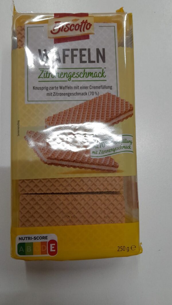 BISCOTTO napolitane cu lămâie, 250 gr