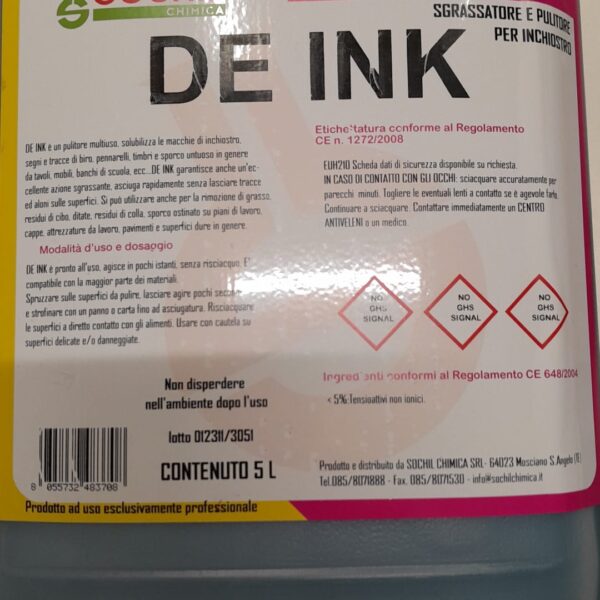 SOCHIL soluție profesionala de curatare bucătărie degresant foarte bun, 5 l