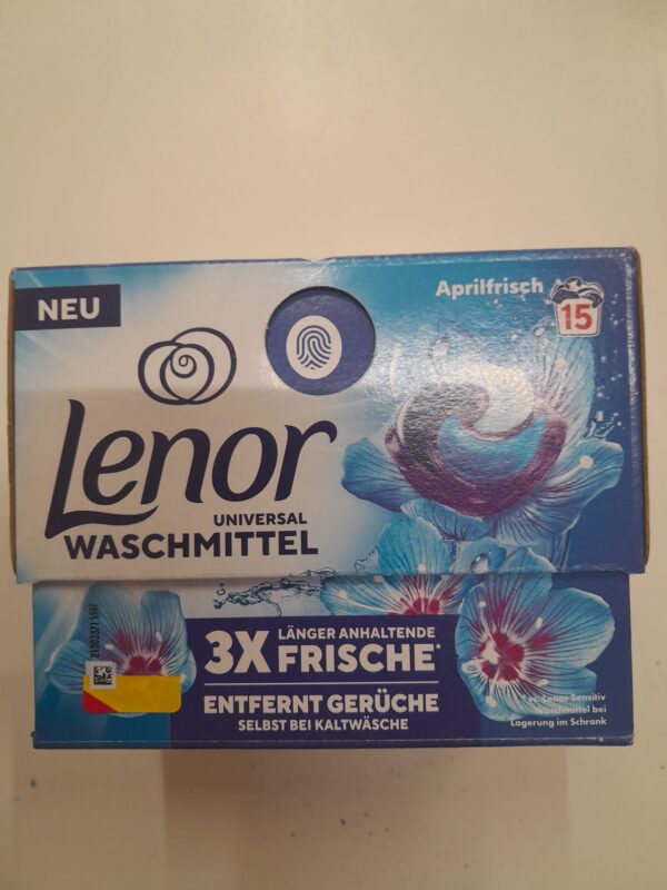 Lenor Aprilfrisch detergent universal 15 capsule