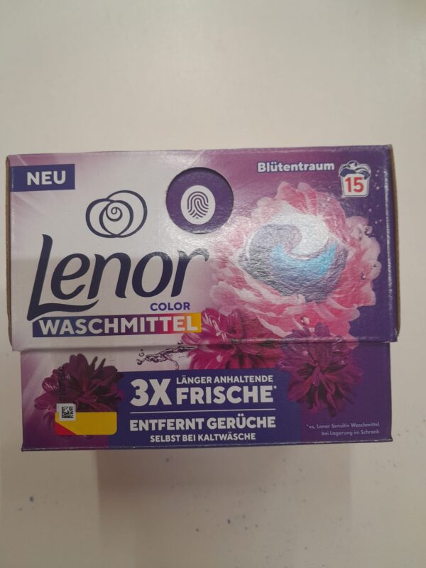 Lenor Blutentram detergent capsule color 15 buc
