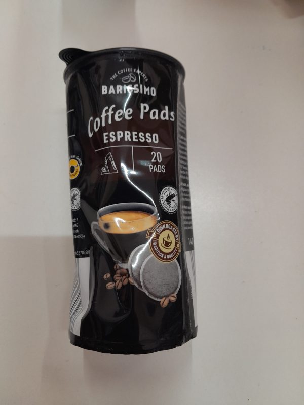 BARISSIMO cafea pads expresso 20 buc 140 gr
