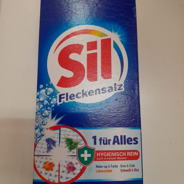 SIL PRAF pentru scos pete dificile din haine albe si colorate 500 gr