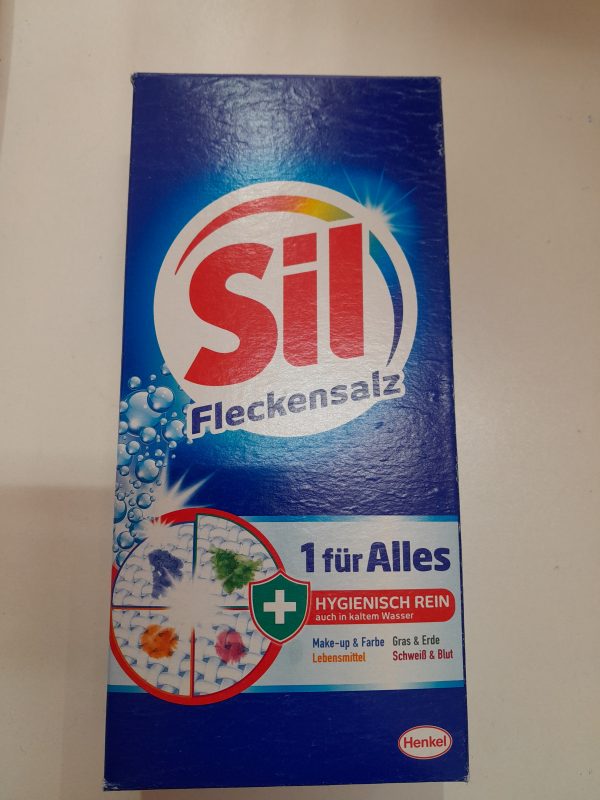 SIL PRAF pentru scos pete dificile din haine albe si colorate 500 gr