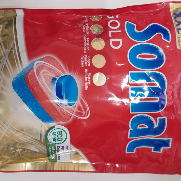 SOMAT gold tablete pentru curatat masina de vase 50 tablete