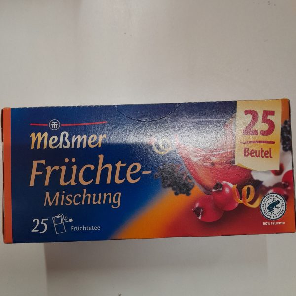 MESSMER ceai amestec de fructe 25 plicuri