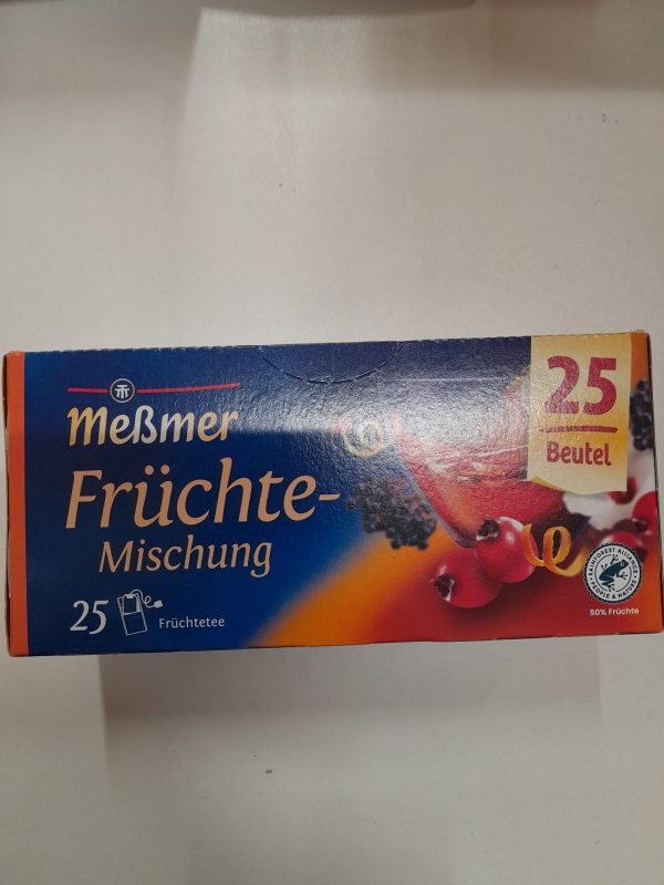 MESSMER ceai amestec de fructe 25 plicuri