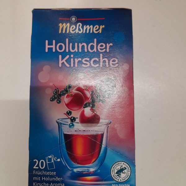 MESSMER ceai cun cirese si soc 20 plicuri