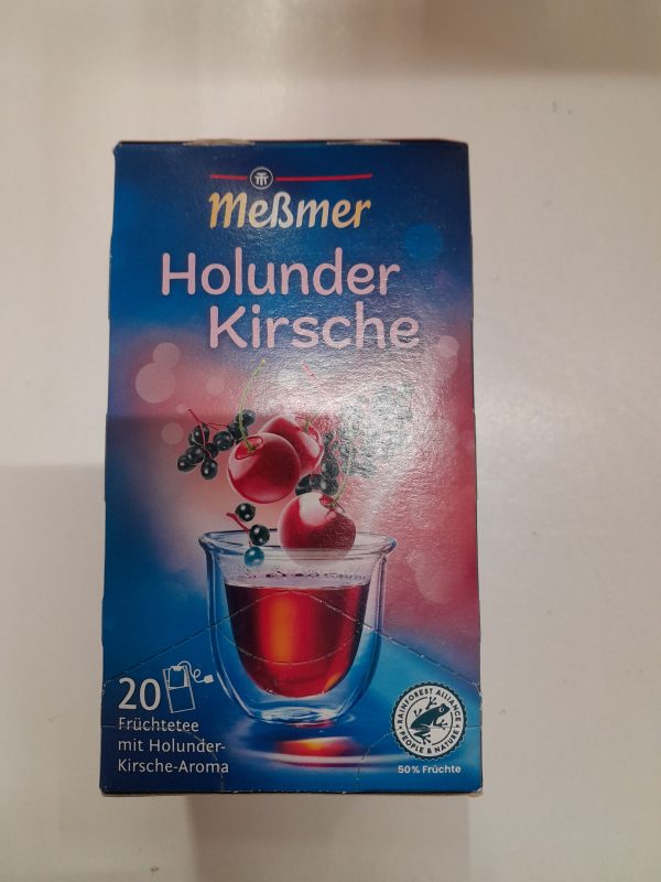 MESSMER ceai cun cirese si soc 20 plicuri