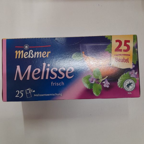 MESSMER melisse amestec de ceai  cu balsam de lamaie 20 plicuri