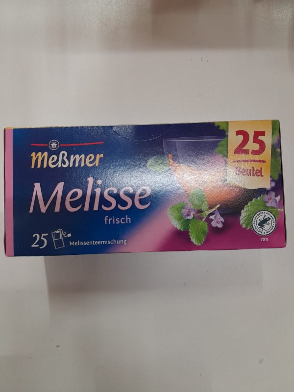 MESSMER melisse amestec de ceai  cu balsam de lamaie 20 plicuri