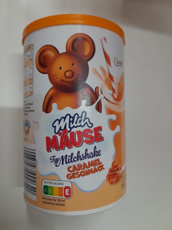 MILCH MAUSE milchshake cu gust de caramel 300 gr
